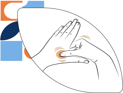 relaxation des mains